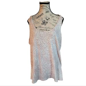 Old Navy Women’s Animal Print Sleeveless Tank Top Size 2X-Large Tall